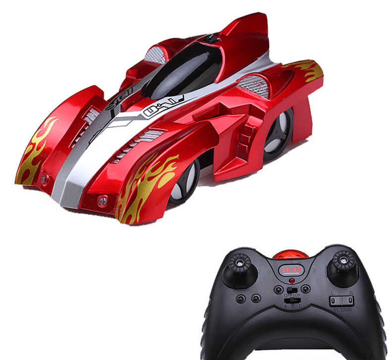 Electric remote control car rechargeable wall climbing car climbing stunt car suction remote control car boy toy car gift